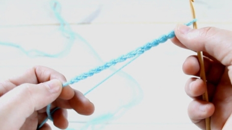 Learn to crochet the slip stitch