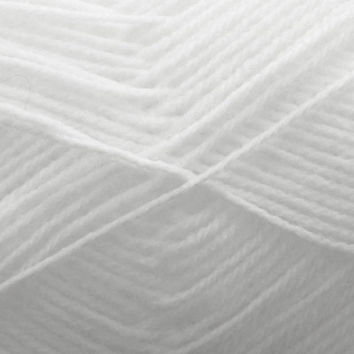 King Cole Merino Blend 4-fädig										 - 001 White