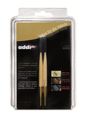 addiClick Nature Bamboo Knitting Needle Tips Bamboo-Spitzen										 - 3,75 mm