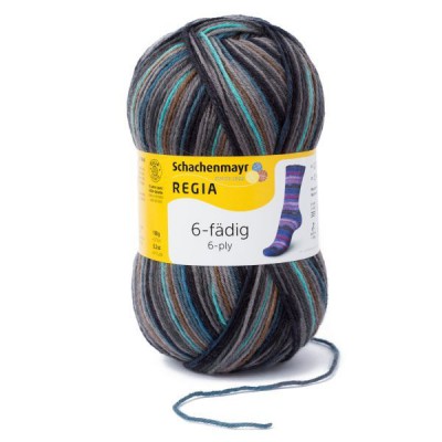 Regia 6 Ply Color 150gm										 - 06838 Vulkano Kilauea