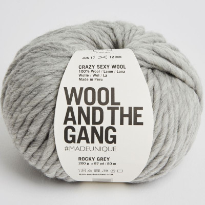 Wool and the Gang Crazy Sexy Wool										 - 76 Rocky Grey