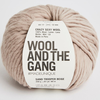 Wool and the Gang Crazy Sexy Wool										 - 79 Sand Trooper Beige