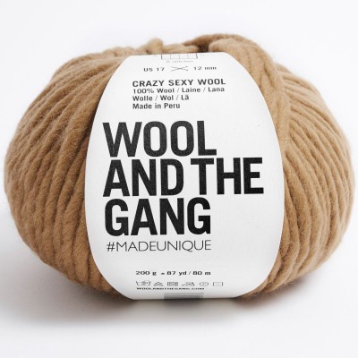 Wool and the Gang Crazy Sexy Wool										 - 228 Brown Sugar