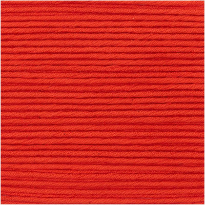 Essentials Organic Cotton Aran										 - 010 Red