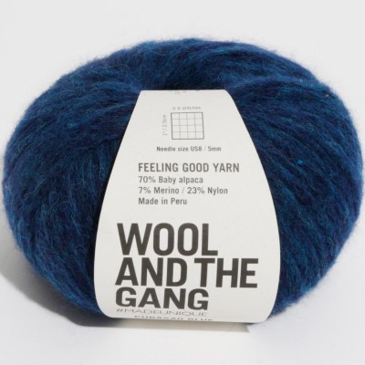 Wool and the Gang Feeling Good Yarn										 - Curasao Blue