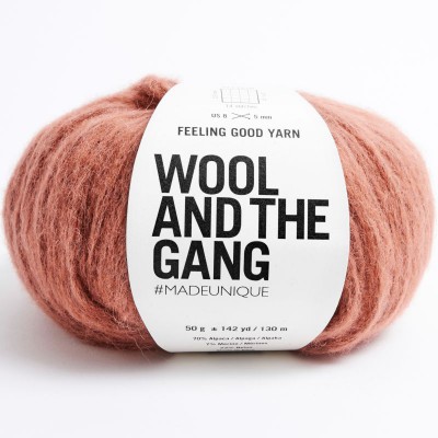 Wool and the Gang Feeling Good Yarn										 - Terracotta Blush