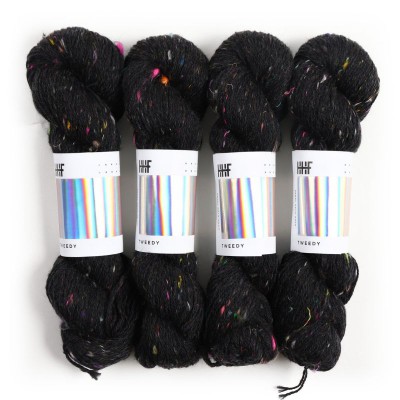 Hedgehog Fibres Tweedy										 - Noir