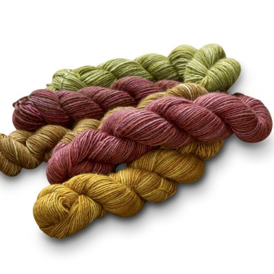 Manos Silk Blend Fino Mini-Skein Sets										 - 15 Rosaline