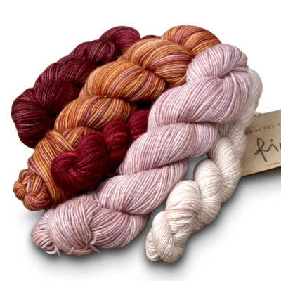 Manos Silk Blend Fino Mini-Skein Sets										 - 5 Eleanor