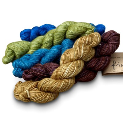 Manos Silk Blend Fino Mini-Skein Sets										 - 7 Georgina