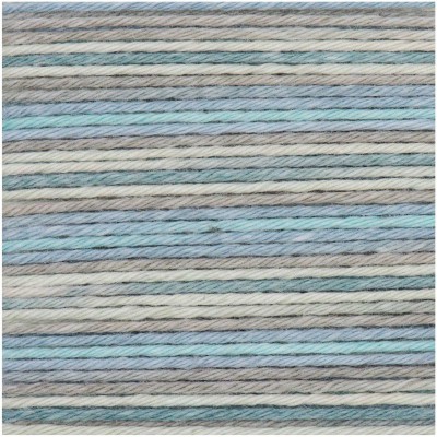 Rico Baby Cotton Soft Prints DK										 - 019 Grey-Turquoise