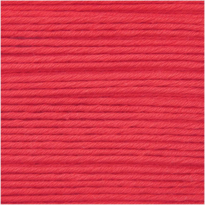 Essentials Organic Cotton Aran										 - 028 Strawberry