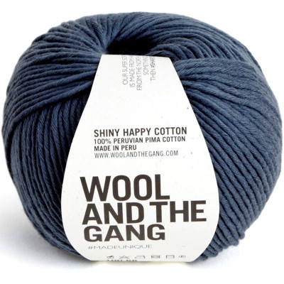 Wool and the Gang Shiny Happy Cotton										 - Eagle Gray