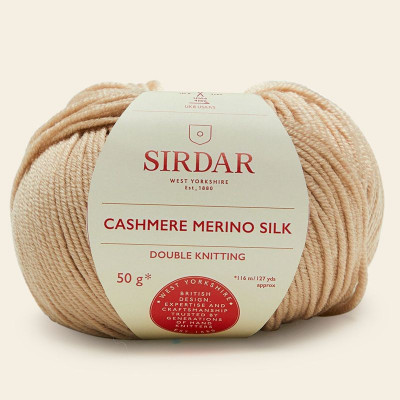 Sirdar Cashmere Merino Silk DK										 - 422 Sandstone