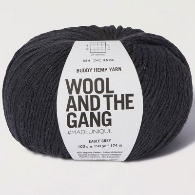 Wool and the Gang Buddy Hemp										 - 31 Eagle Grey