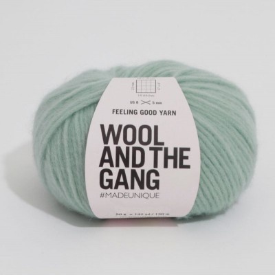 Wool and the Gang Feeling Good Yarn										 - Eucalyptus Green