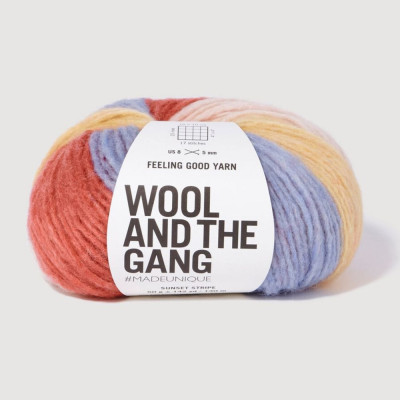 Wool and the Gang Feeling Good Yarn										 - Sunset