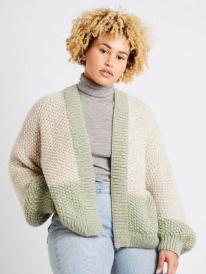 Two-Tone Cardigan