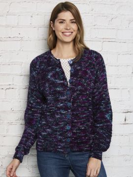 Manos Agave Strickjacke - Englischsprachige Anleitung