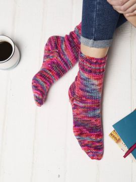 Manos Cosy Socken - Englischsprachige Anleitung