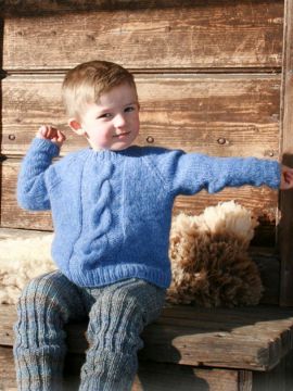 DROPS Winter Nap Pullover für Kinder - Deutschsprachige Anleitung