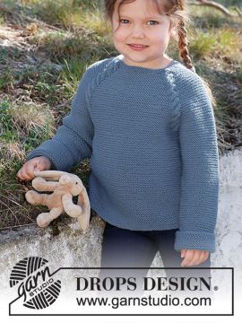 DROPS Autumn Smiles Pullover für Kinder - Deutschsprachige Anleitung