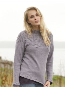 DROPS Lady Feather Pullover - Deutschsprachige Anleitung