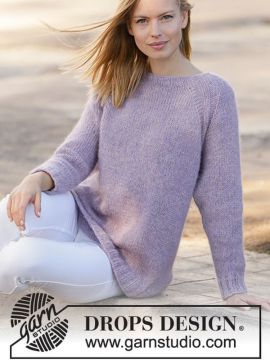 DROPS Calming Moments Pullover - Deutschsprachige Anleitung