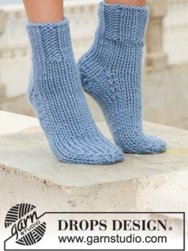 DROPS City Abyss Socken - Deutschsprachige Anleitung