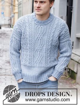 DROPS Crisp Air Pullover - Deutschsprachige Anleitung