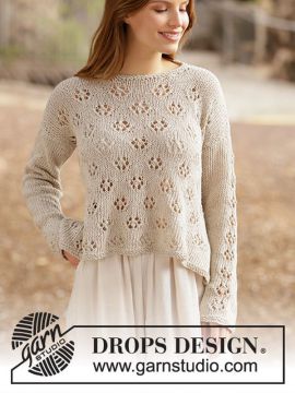 DROPS Free Flow Pullover - Deutschsprachige Anleitung