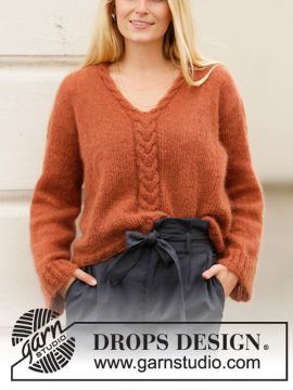 DROPS Golden Fall Pullover - Deutschsprachige Anleitung