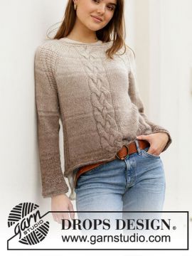 DROPS Maple Wood Pullover - Deutschsprachige Anleitung