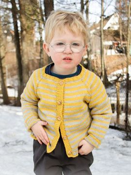 DROPS Sunny Days Strickjacke für Kinder - Deutschsprachige Anleitung