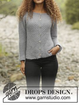 DROPS Misty Harbour Strickjacke - Deutschsprachige Anleitung