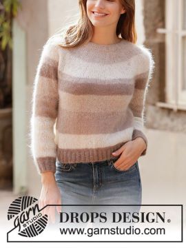 DROPS Sahara Rose Pullover - Deutschsprachige Anleitung