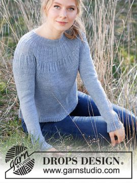 DROPS Scent of Rain Pullover - Deutschsprachige Anleitung