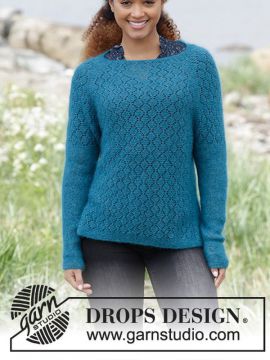 DROPS Song of the Sea Pullover - Deutschsprachige Anleitung