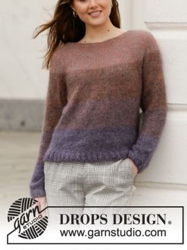 DROPS Story of Autumn Pullover - Deutschsprachige Anleitung