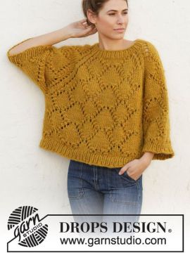 DROPS Summer Shells Pullover - Deutschsprachige Anleitung