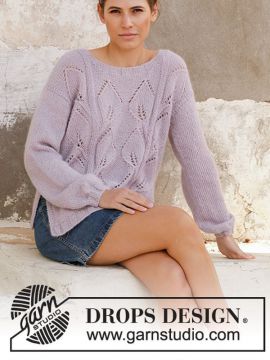 DROPS Sweet Topaz Pullover - Deutschsprachige Anleitung