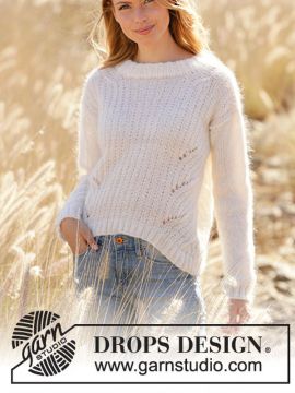 DROPS Wake the Wind Pullover - Deutschsprachige Anleitung