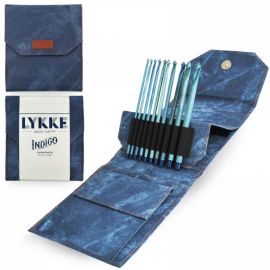 LYKKE Häkelnadel-Set Indigo