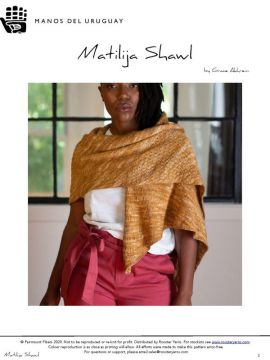 Manos del Uruguay Matilija Shawl