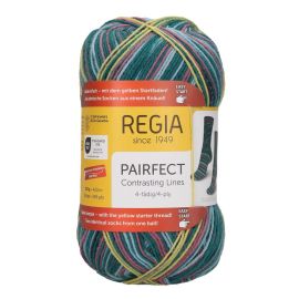 Regia PAIRFECT 4 Ply Color 100g Contrasting Lines