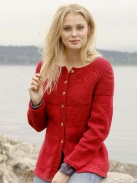 DROPS Scarlet Strickjacke - Deutschsprachige Anleitung