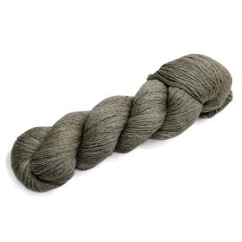 Undyed 4 Ply Silky Grey Yak