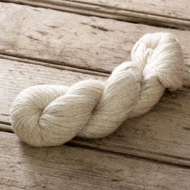 Undyed 4 Ply Organic Wool Linen Single