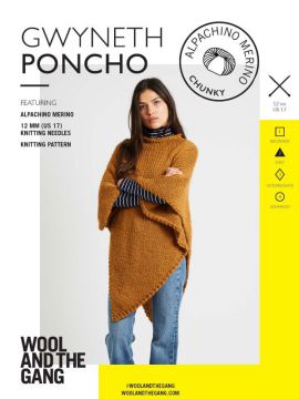 Wool and the Gang Gwyneth Poncho