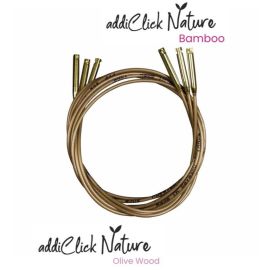 addiClick Nature Bamboo-Seil, einzeln in 60 cm Länge